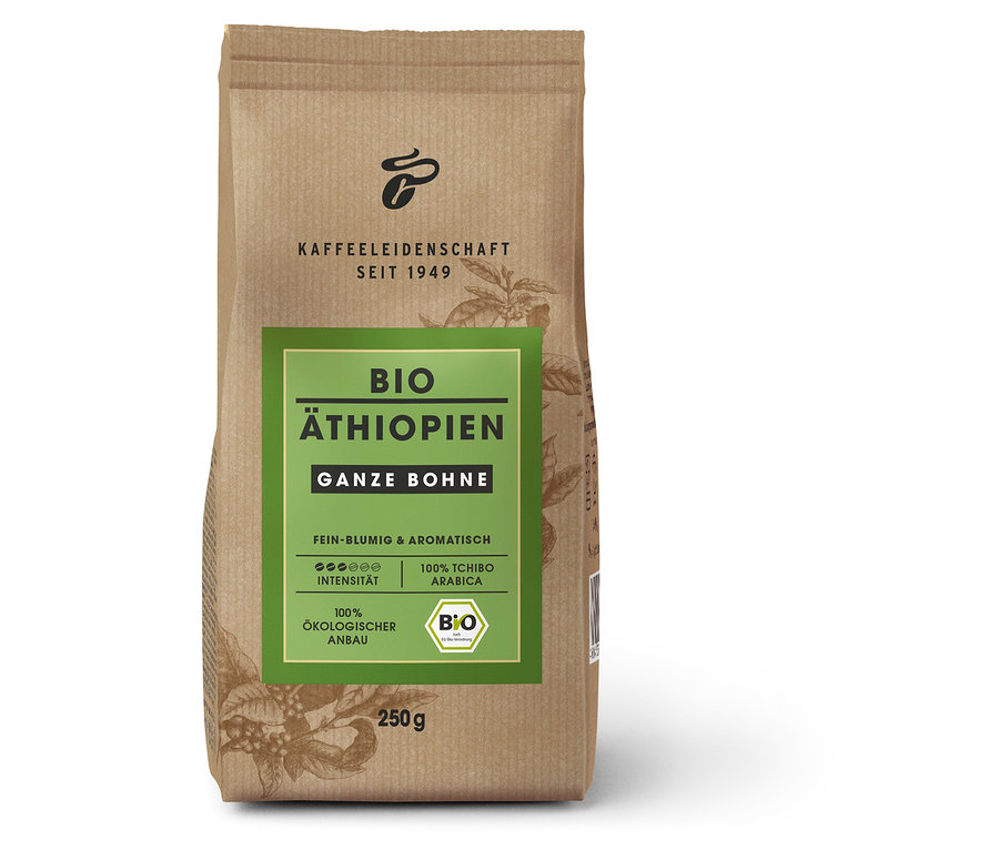 Bio Äthiopien - 250 g Ganze Bohne