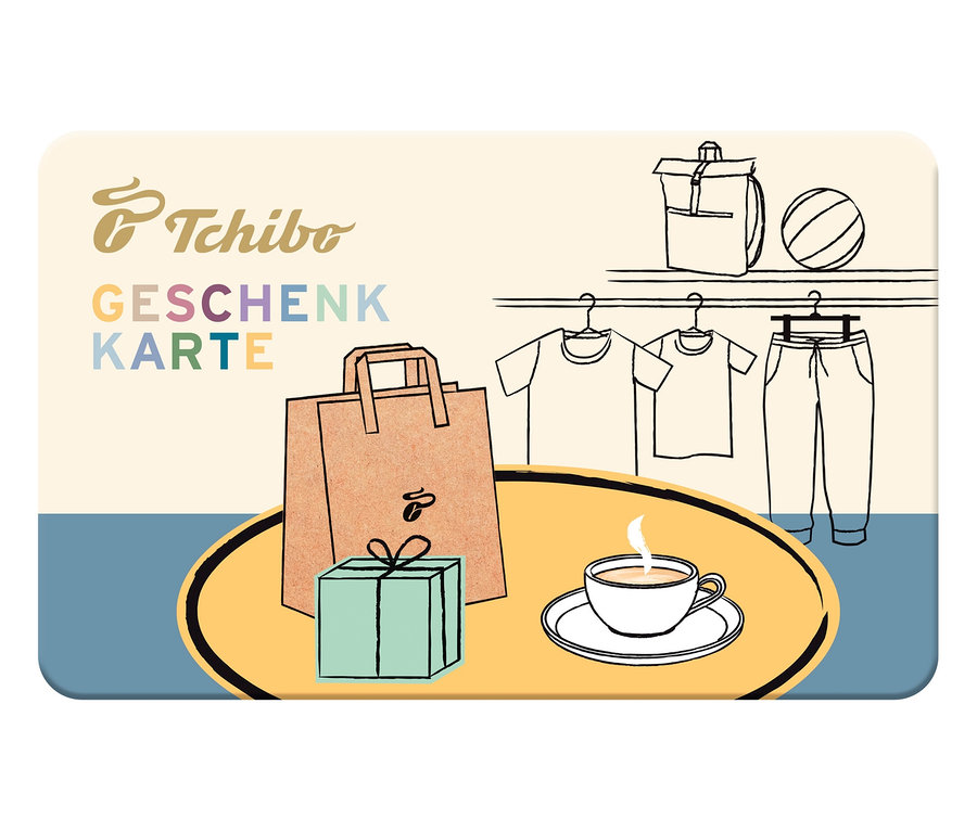 Digitale Geschenkkarte Tchibowelt