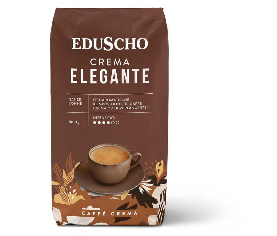 EDUSCHO Crema Elegante - 1kg Ganze Bohne