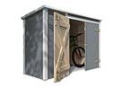 WEKA-Fahrrad-und-Multi-Box, grau-weiß online bestellen bei Tchibo 396939