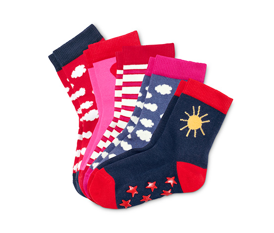 5 Paar ABS-Socken aus Bio-Baumwolle, rosa online bestellen bei Tchibo 628887