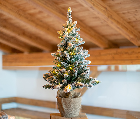 Evergreen LED-Weihnachtsbaum mit Jutetopf, ca. 90 cm online bestellen bei  Tchibo 658583