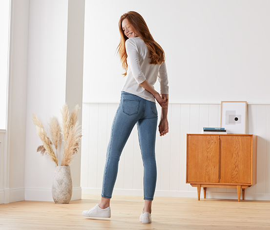 Knöchellange Skinny-Jeans online bestellen bei Tchibo 606038