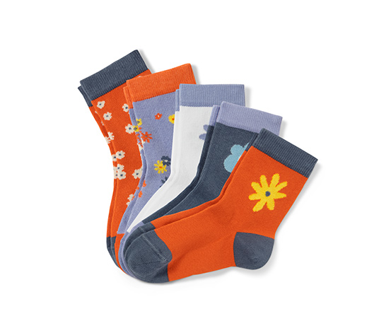5 Paar Kinder-Socken, Blumen online bestellen bei Tchibo 656658