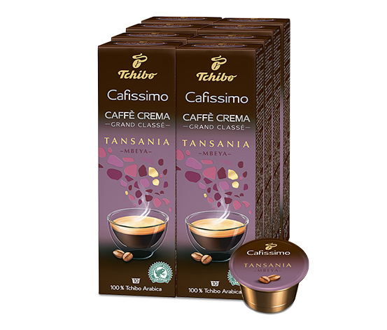 Grand Classé Caffè Crema Tansania Mbeya – 80 Kapseln online bestellen bei  Tchibo 493779