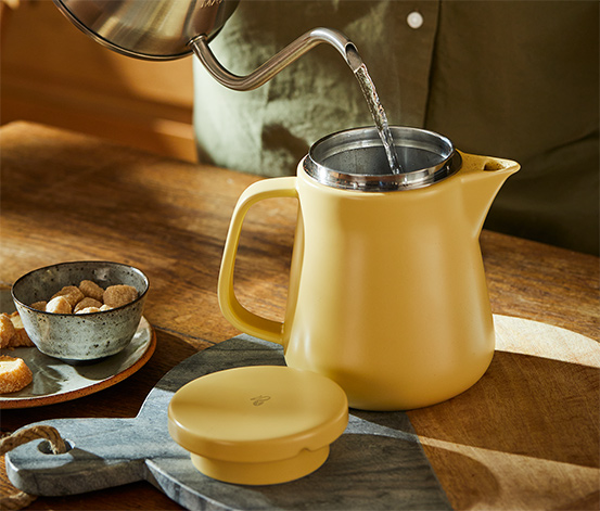 Kaffeebereiter Keramik, gelb online bestellen bei Tchibo 632936