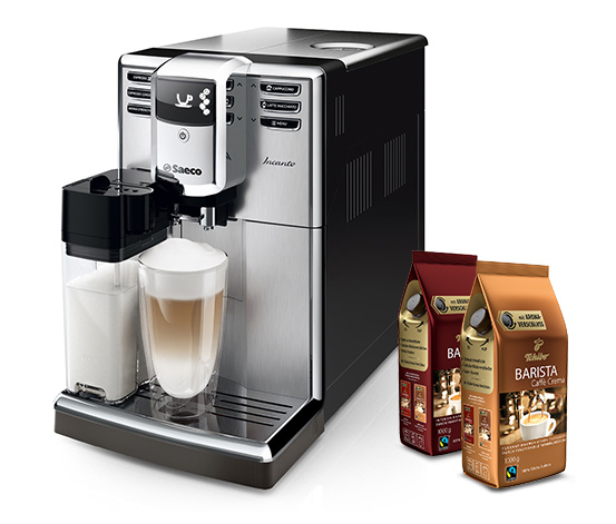 Saeco HD8917/01 Incanto Kaffeevollautomat Edelstahl online bestellen bei  Tchibo 483406