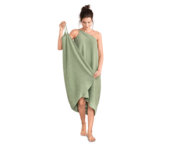 Handtuch-Kleid, grün online bestellen bei Tchibo 629485