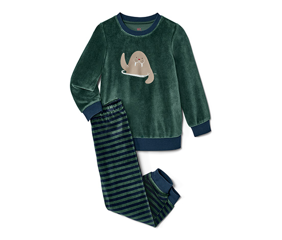 Kleinkinder-Nicki-Pyjama mit Walrossprint online bestellen bei Tchibo 650110