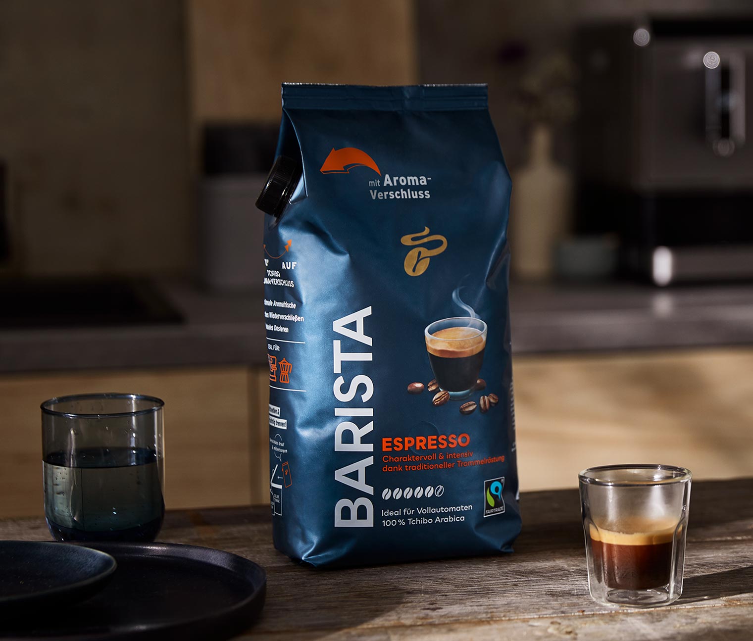 BARISTA Espresso – 2x 1 kg Ganze Bohne online bestellen bei Tchibo 484686
