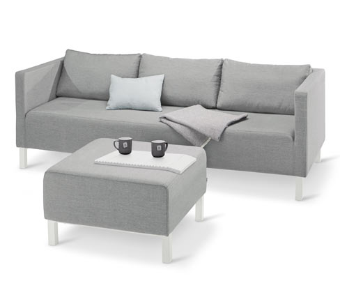 Lounge-Sofa mit Sunbrella®-Stoff, hellgrau online bestellen bei Tchibo  641704