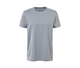 Funktionsshirt, grau meliert